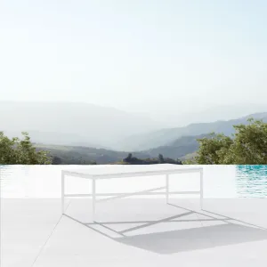 Corsica | Coffee Table -White. Marble