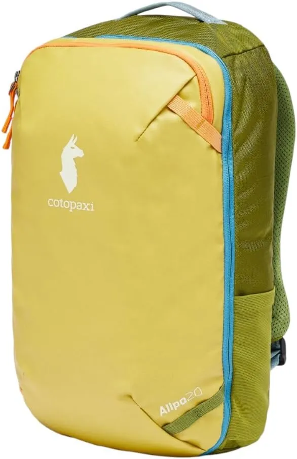 Cotopaxi Allpa 20L Travel Pack, Lemongrass and Cedar, 20 L