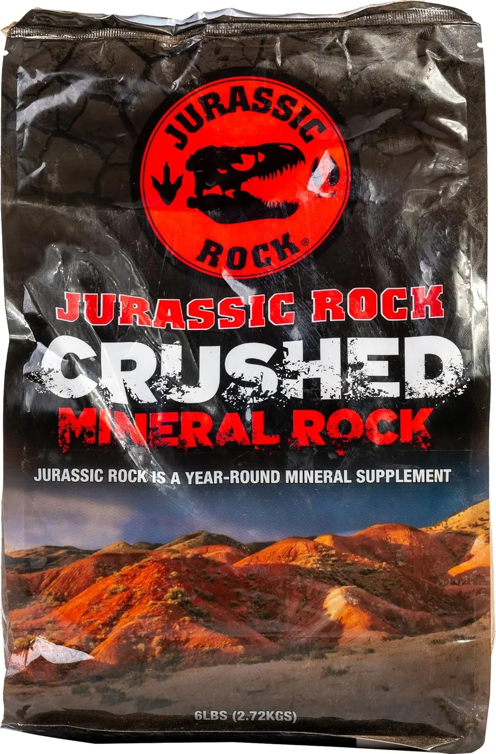 Crushed Mineral Rock/Salt Lick for Deer and Other Wildlife, 6 lb Bag, Unflavored