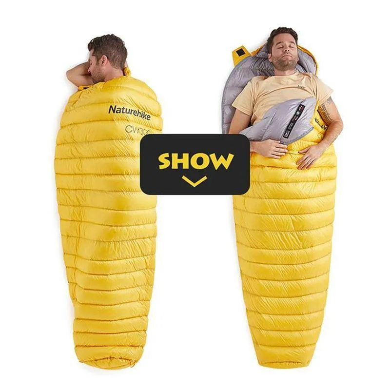 CW300 Goose Down Winter Mummy Sleeping Bag
