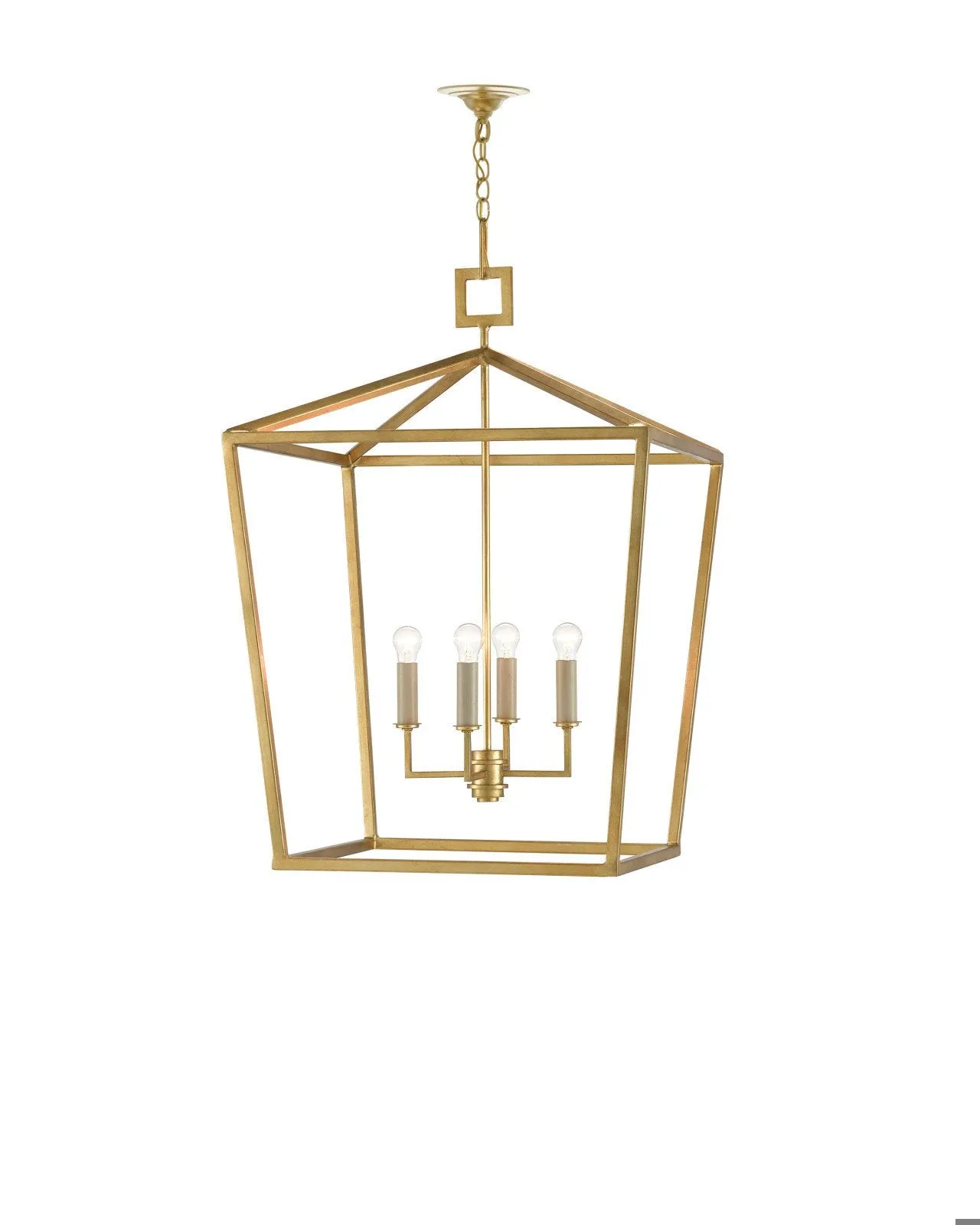 Denison Large Gold Lantern