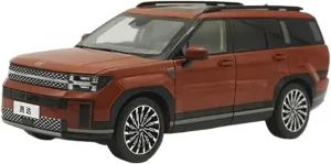 Die Cast Vehicle 1/18 for Generation Santa SUV Alloy Car Model Display Stand Decoration Car Model Display Sedan Car Model Mini Cars Replica
