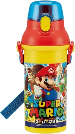 Direct drinking water bottle purawantatti Bottle 480ml Super Mario 17 PSB5SAN