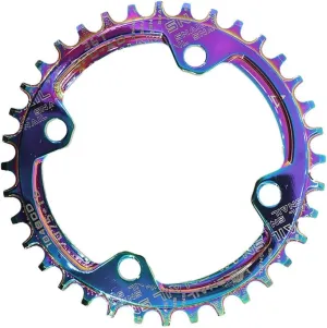 DJC Bike Chainring 104BCD Round/Oval 30t 32t 34t 36t 38t 40t 42t 44t 46t 48t 50t 52t Tooth Narrow Wide 7/8/9/10/11/12 Speed Ultralight MTB Mountain Bike 104 BCD Chainwheel