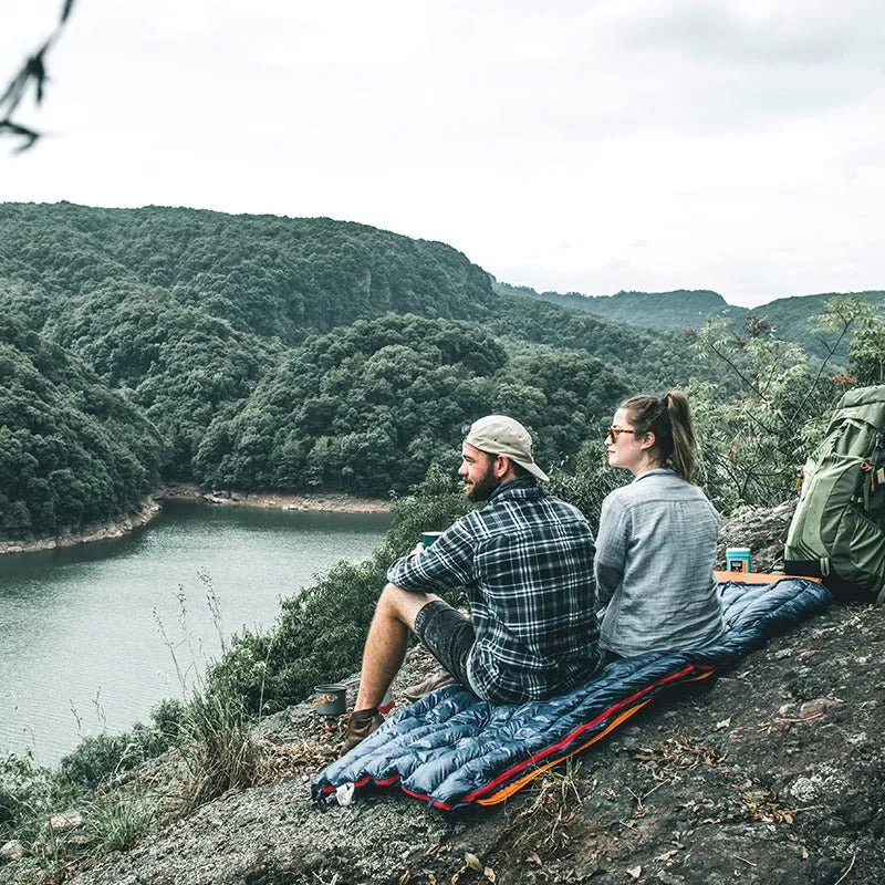 Down envelope sleeping bag (cicada) upgrade