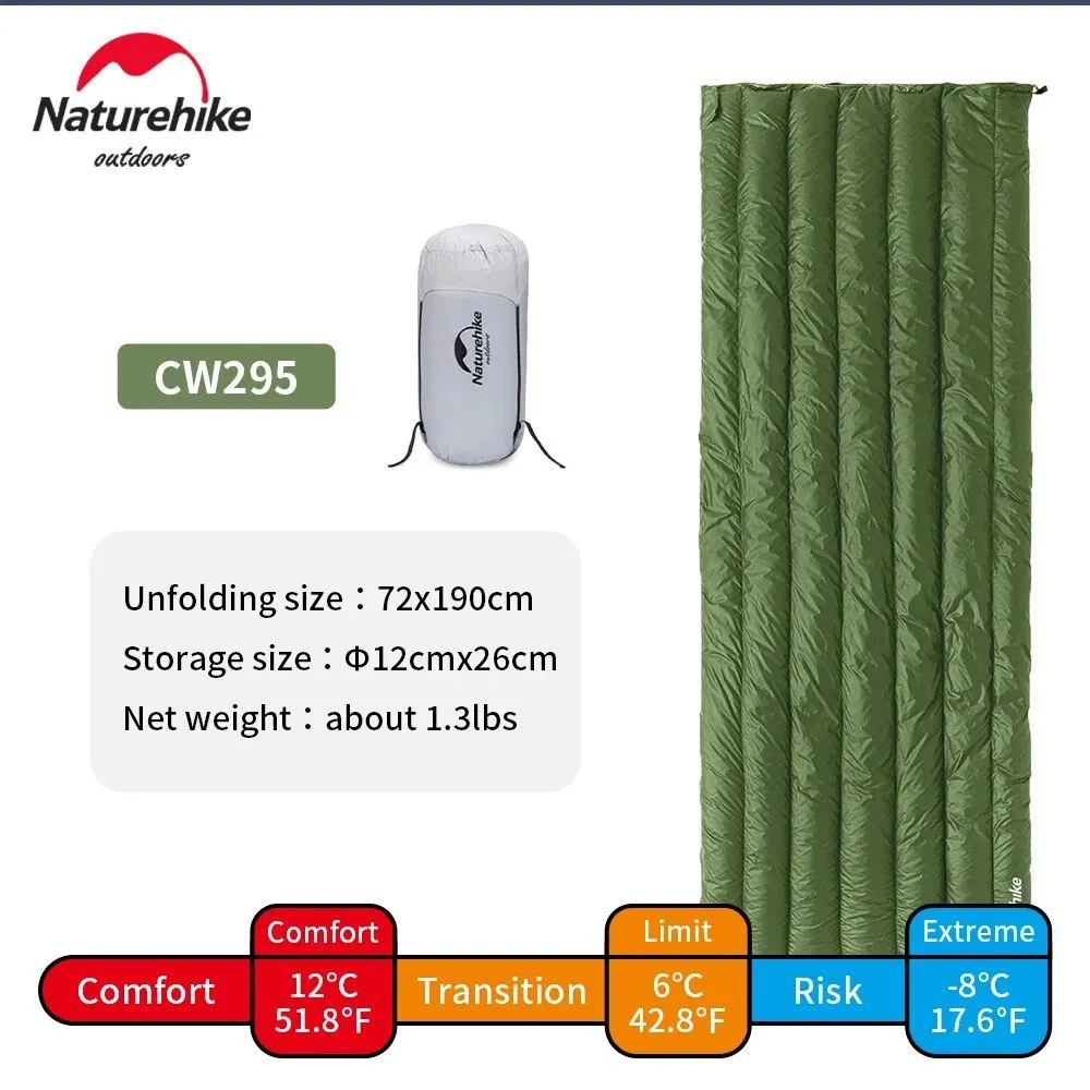 Down envelope sleeping bag (cicada) upgrade