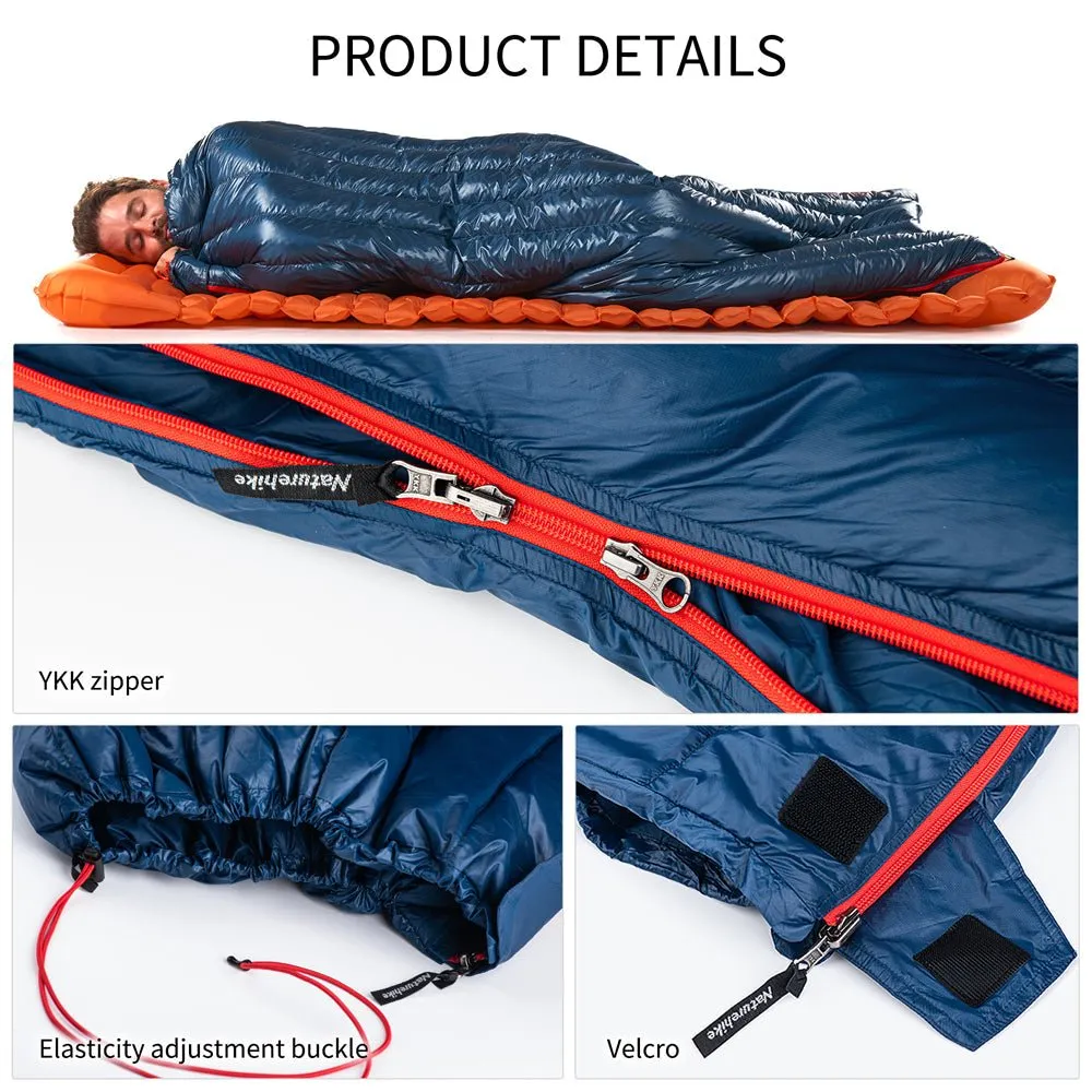 Down envelope sleeping bag (cicada) upgrade