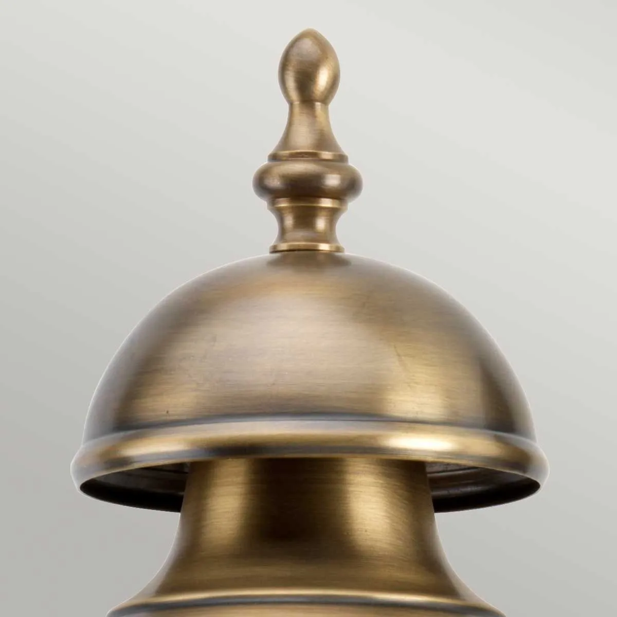 Downing Street 1 lt Wall Lantern | Aged Brass