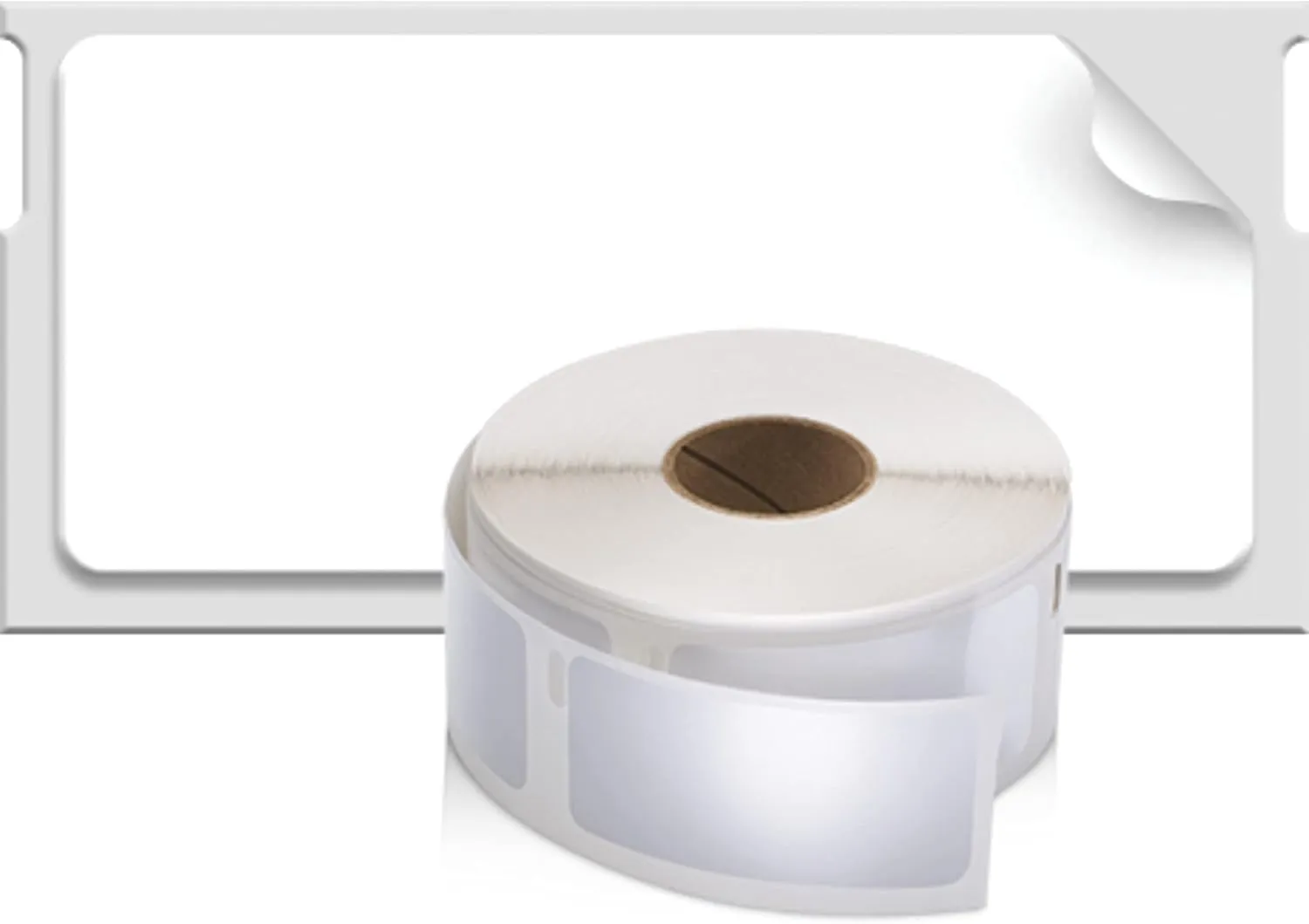 DYMO Authentic LW Multi-Purpose Labels for LabelWriter Label Printers, White, 1" x 2-1/8", 12 rolls of 500 (6000 Total)