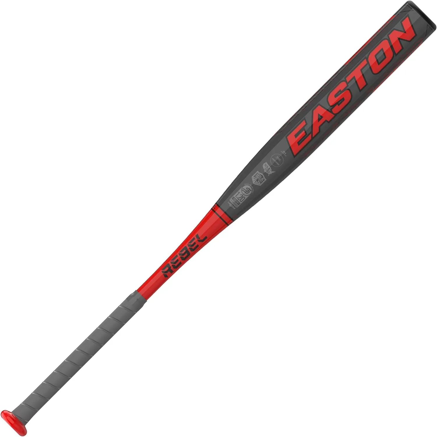 Easton | Rebel Slowpitch Softball Bat | Approved for Play on All Fields | Loaded | 12" Barrel