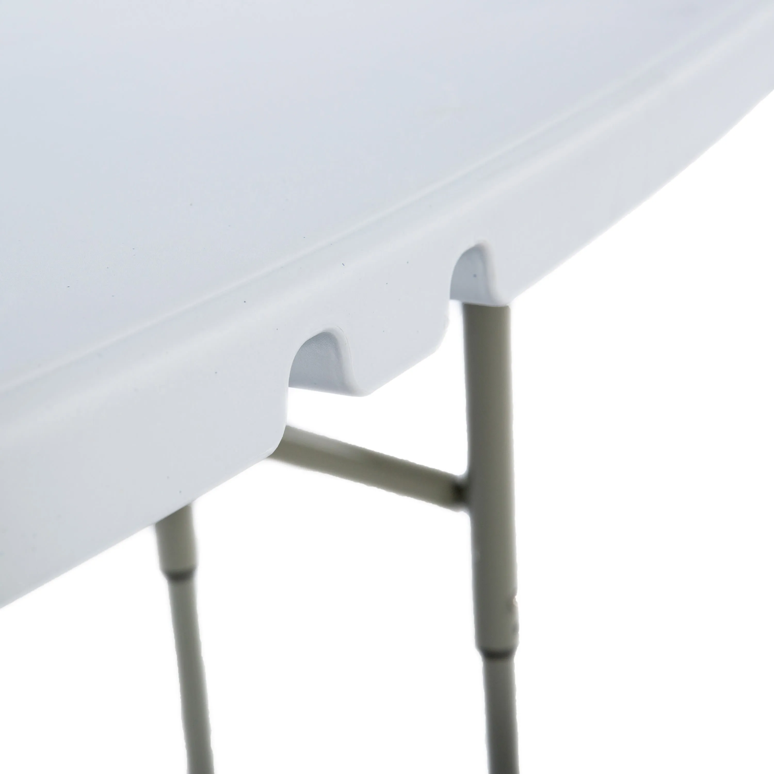 Easy-Fold Folding Plastic Kids Outdoor Picnic Table and Benches - Commercial Grade - Recommended for up to Age 5