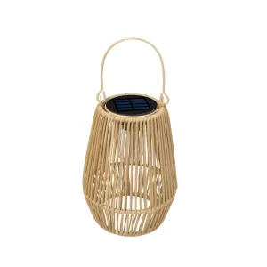 Eco-Friendly Bamboo Solar Lantern | Sustainable Garden Lighting