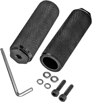 Electric Scooter Parts Pegs, Aluminum Alloy Anti-Skid Lead Foot Bicycle Pegs Replacement for Xiaomi M365 Pro, AOVOpro Electric Scooter Rocket Launcher Rear Foot Pedal (2 Pcs)
