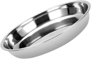 Elegant Stainless Steel Dessert Plate Large Multi-purpose Barbecue Serving Plate