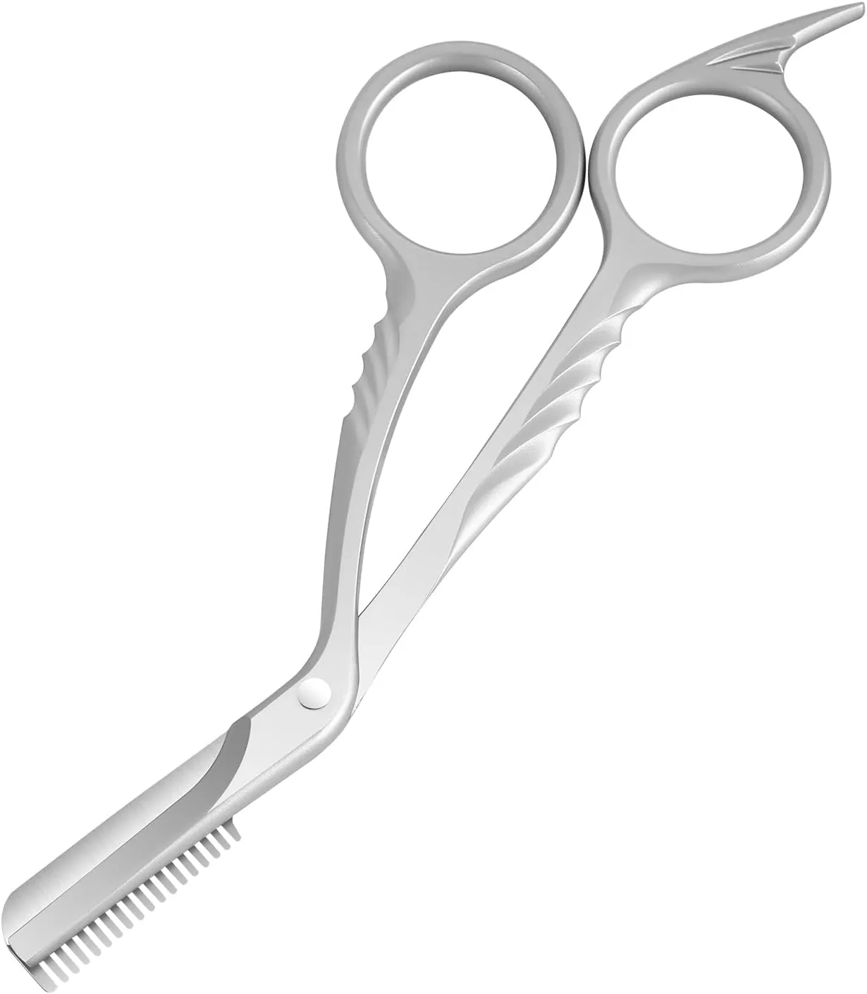 eyebrow trimming scissors with comb, eyebrow styling and makeup tools, women's gifts