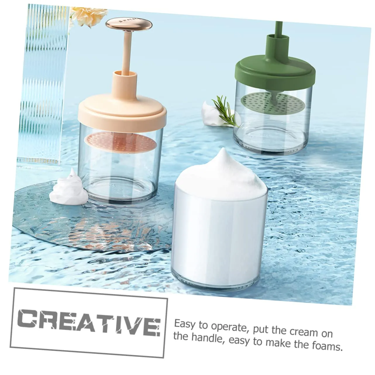 Face Wash Foamer Face Foamer Foaming Bottle for Daily Facial Cleansing Bubbling Supply for Maker