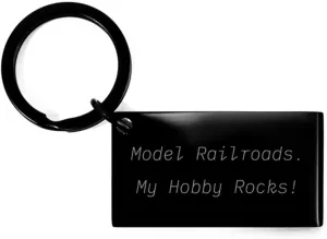 Fancy Model Railroads Gifts, Model Railroads. My Hobby Rocks!, Inappropriate Keychain For Men Women, Black Keyring From Friends, Train sets, Toy trains, Railroad memorabilia, Model railroad