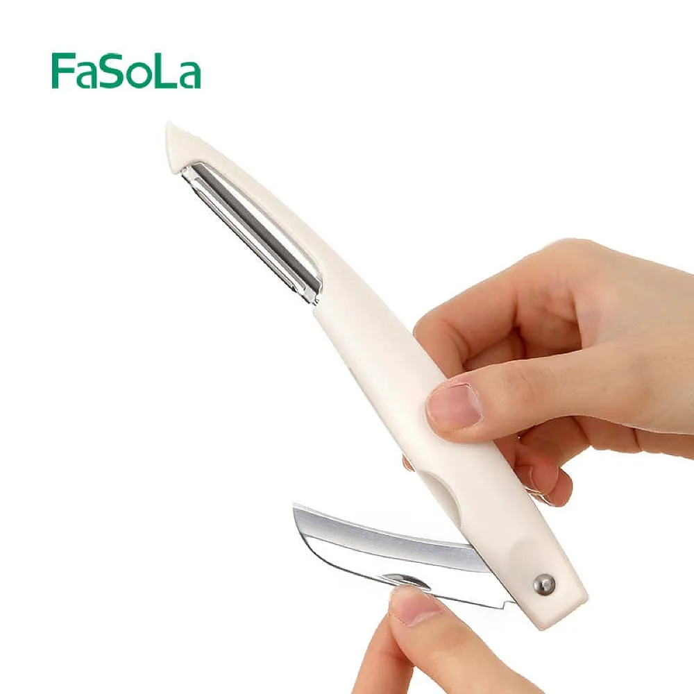 FaSoLa Multi-Functional Peeler - White, 17*2*1.5cm
