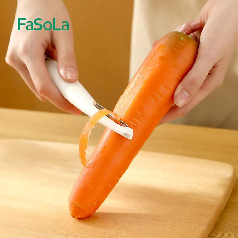 FaSoLa Multi-Functional Peeler - White, 17*2*1.5cm