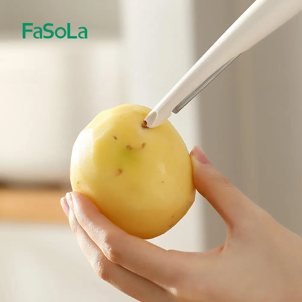 FaSoLa Multi-Functional Peeler - White, 17*2*1.5cm