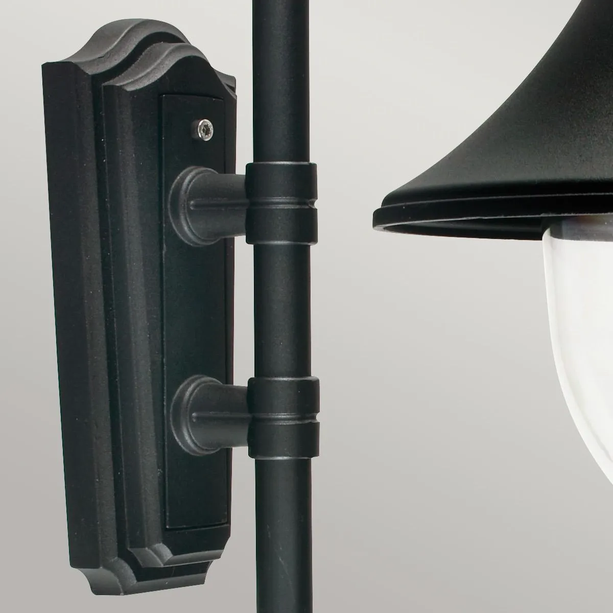 Firenze 1 Light Wall Lantern - Black  | Black