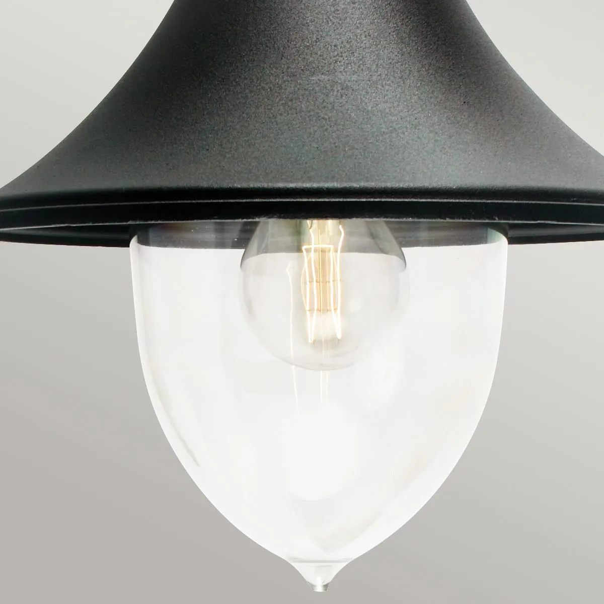 Firenze 1 Light Wall Lantern - Black  | Black