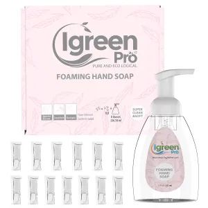 Foaming Hand Soap I Hand Soap l Clean Hands I Great Scent I Soft Hands I Make 15 bottles x 8 OZ = 120 Oz I 15 Packs(Water Soluble)