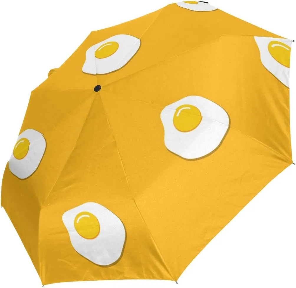 FORMRS Zebra Stripe Umbrella, Auto Open Umbrella Compact Folding Sun Rain Protection, Windproof for Kids Women Men
