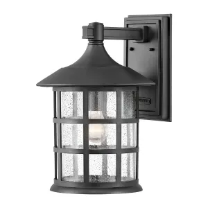 Freeport 1lt Large Wall Lantern  | Textured Black