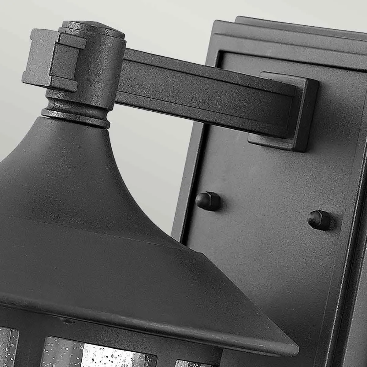 Freeport 1lt Medium Wall Lantern  | Textured Black