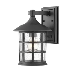 Freeport 1lt Medium Wall Lantern  | Textured Black
