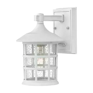 Freeport 1lt Small Wall Lantern  | Textured White
