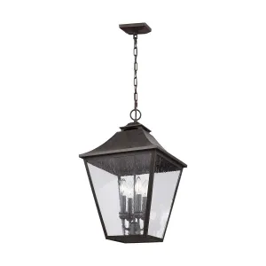 Galena 4 Light Chain Lantern | Sable