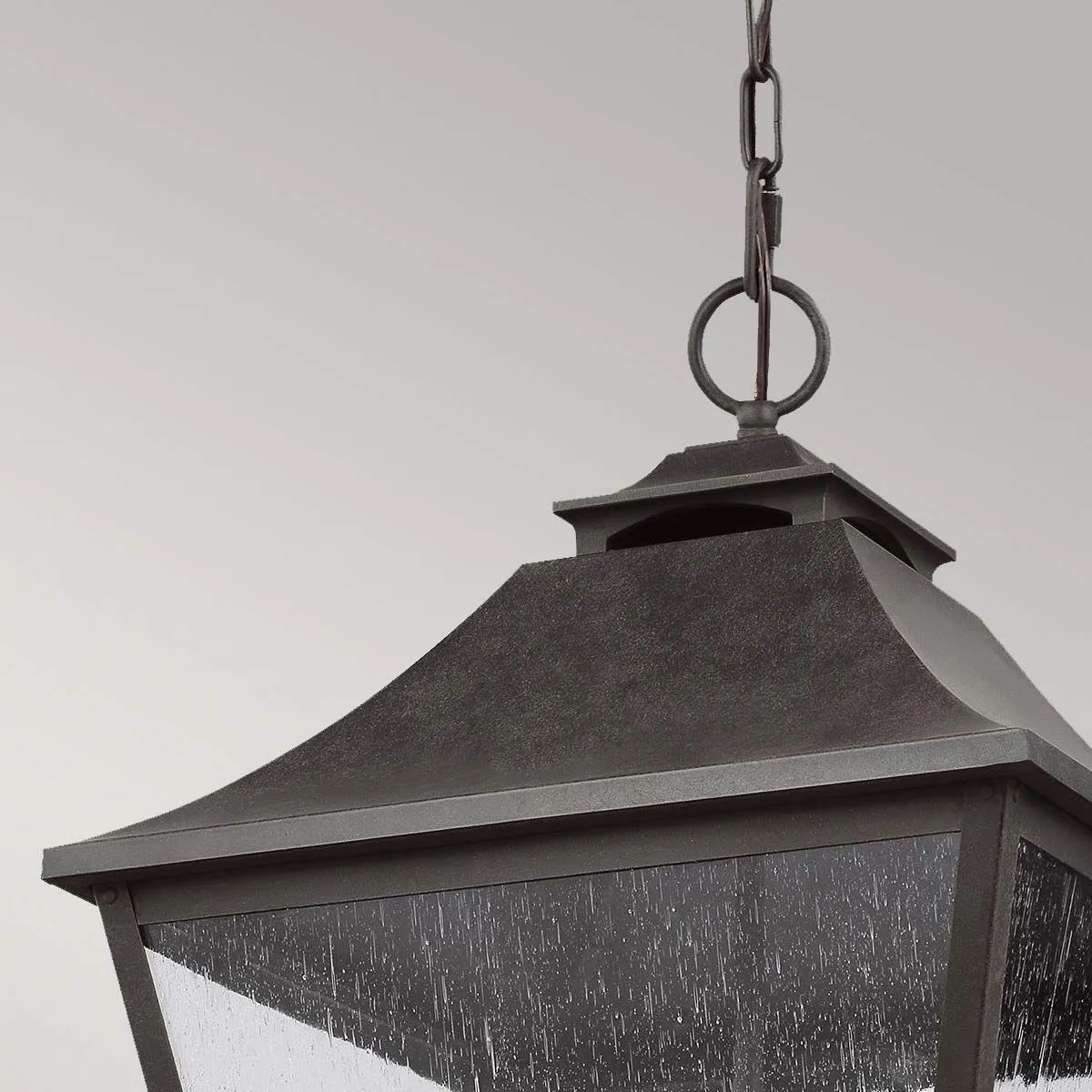 Galena 4 Light Chain Lantern | Sable