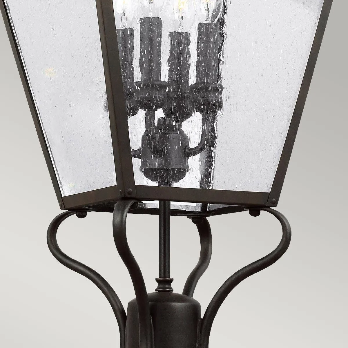 Galena 4 Light Lamp Post | Sable
