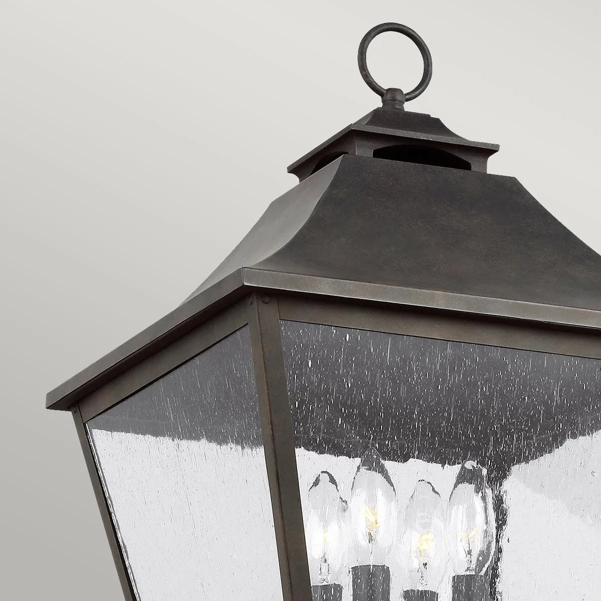 Galena 4 Light Lamp Post | Sable