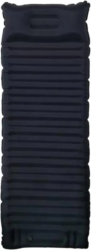 GaRcan Outdoor Camping Sleeping Pad Inflatable Mattress with Pillows Ultralight Air Mat Built-in Inflator Pump Travel Hiking Portable (Navy 190 68cm)
