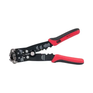 Gardner Bender GS-394 Automatic Electrical Stripper & Crimper Tool, 8 in, Comfort Grip, Solid & Stranded Wire, 10-26 AWG