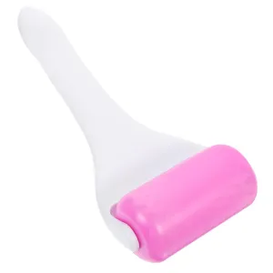 Gatuida Comfortable Ice Face Roller for Skin Care Eye Massaging Tool for Reducing Puffiness and Wrinkles Portable Facial Massage Roller for Home and Travel Use