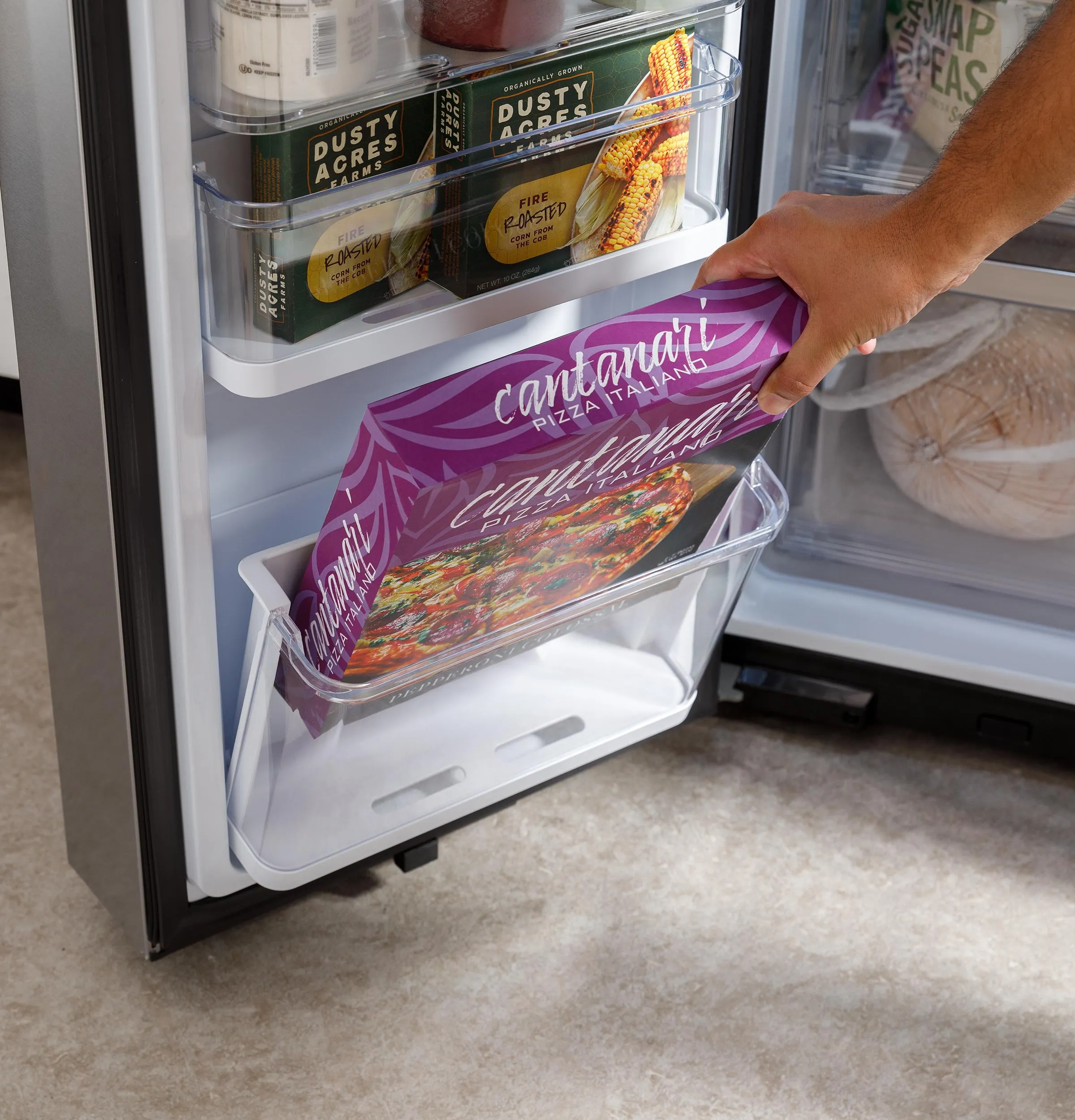 Ge Appliances PAE28BYTFS Ge Profile&#8482; Energy Star® 28.3 Cu. Ft. Quad-Door Refrigerator With Dual-Dispense Autofill Pitcher