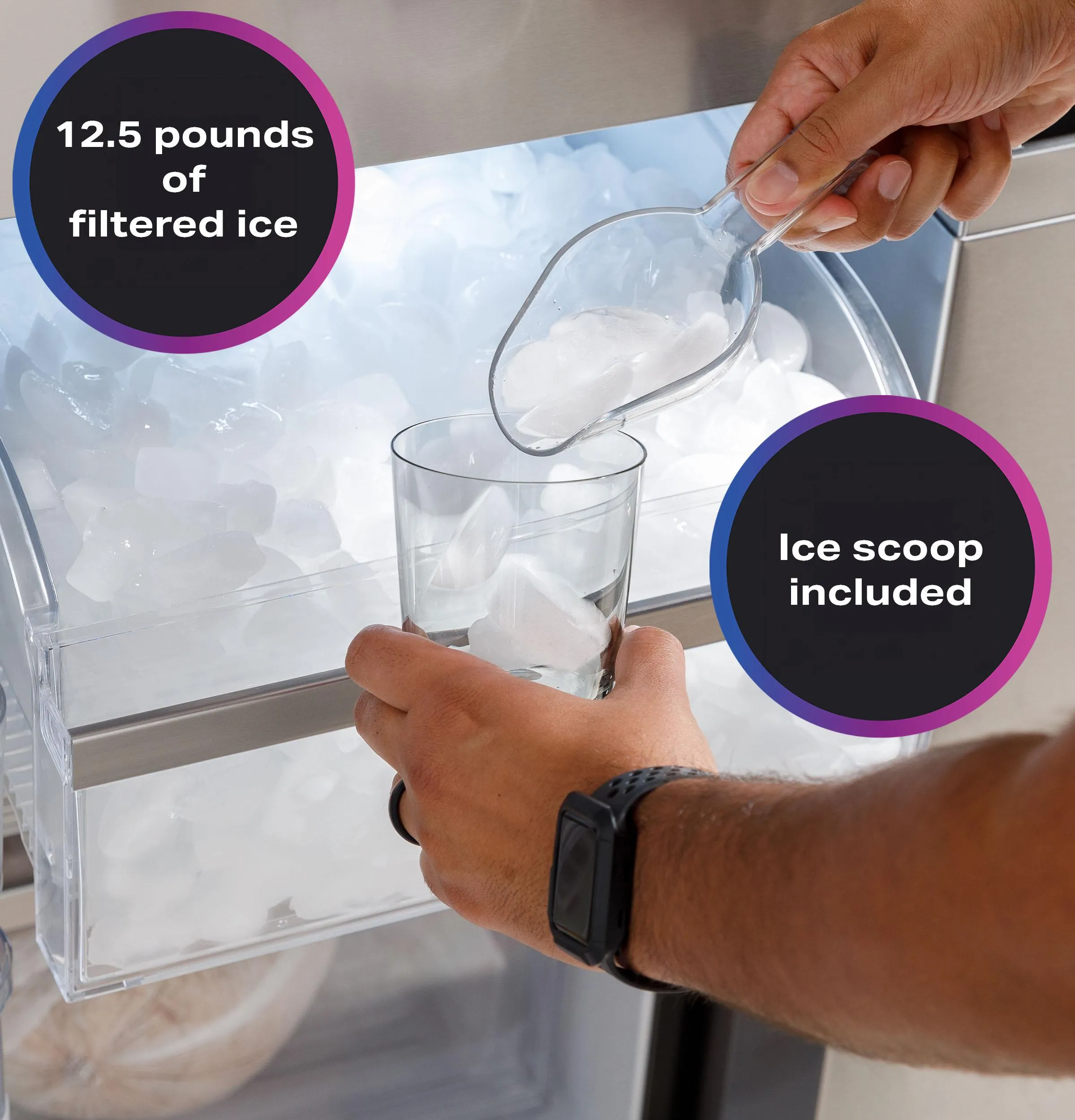 Ge Appliances PAE28BYTFS Ge Profile&#8482; Energy Star® 28.3 Cu. Ft. Quad-Door Refrigerator With Dual-Dispense Autofill Pitcher