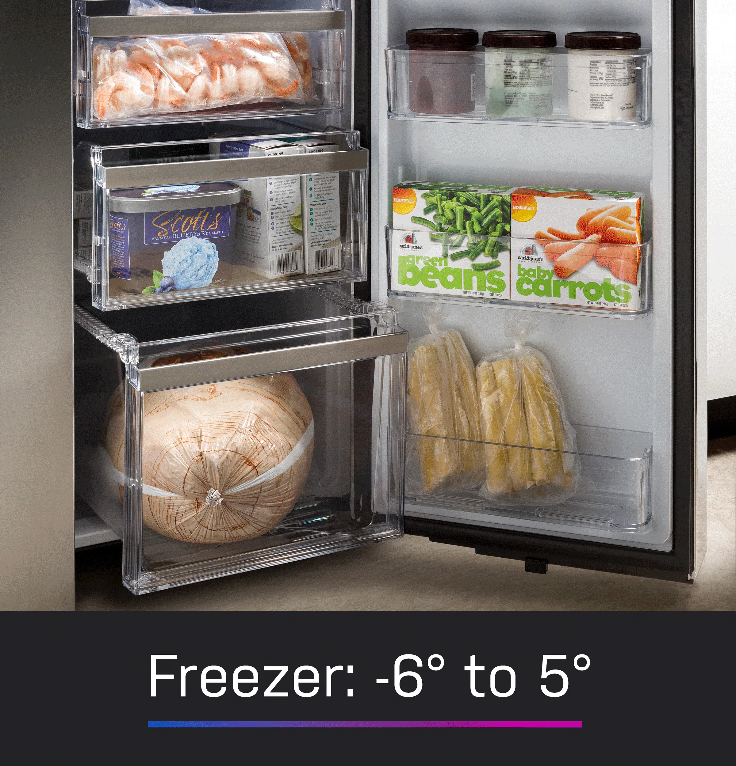 Ge Appliances PAE28BYTFS Ge Profile&#8482; Energy Star® 28.3 Cu. Ft. Quad-Door Refrigerator With Dual-Dispense Autofill Pitcher