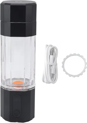 Glass Hydrogen Generator Water Bottle, ABS PC Hydrogen Water Ionizer Machine Hydrogen Water Cup Hydrogen Rich Water Generator Hydrogen Generator Water Bottle for Home Outdoor Use