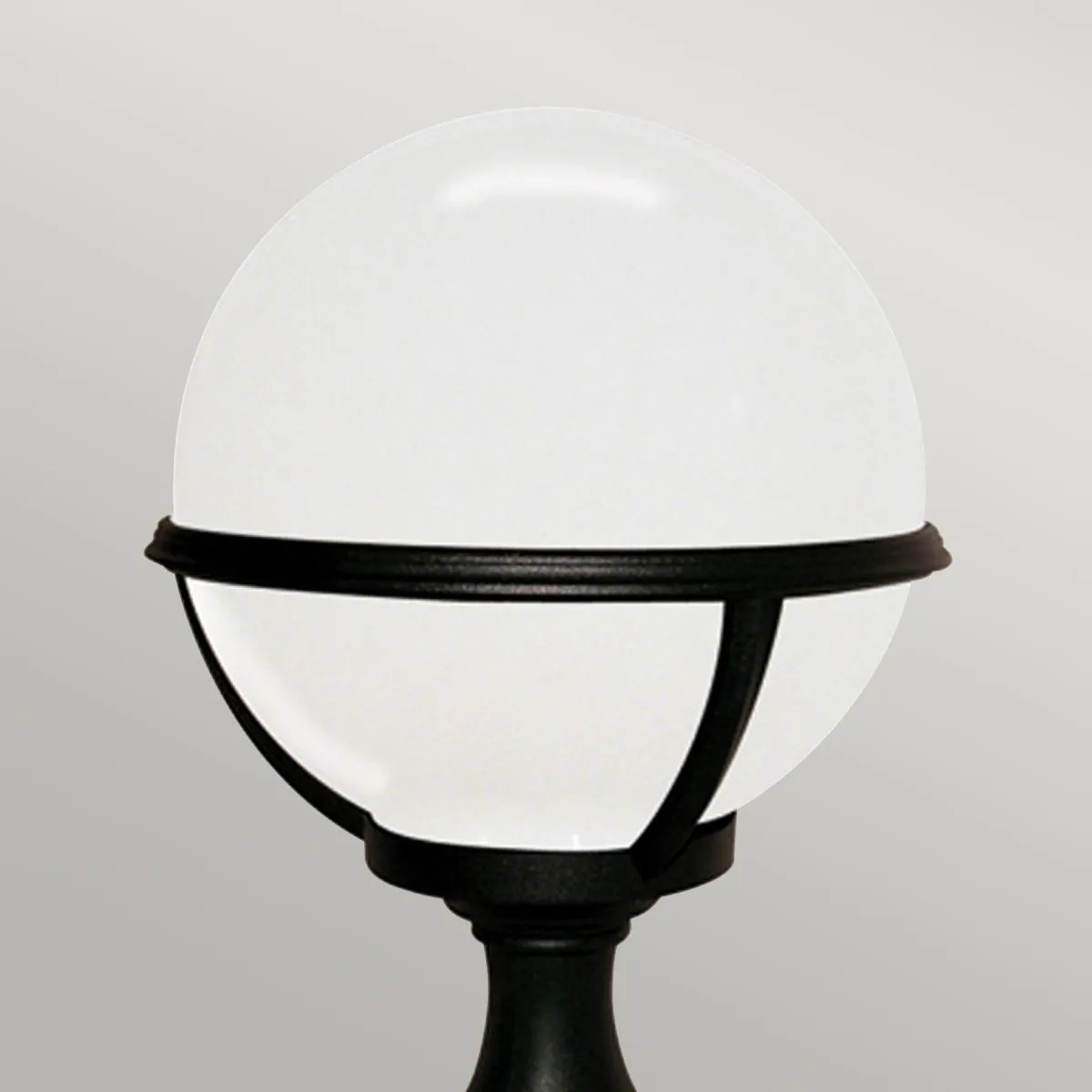 Glenbeigh 1 Light Pedestal/Porch Lantern | Black