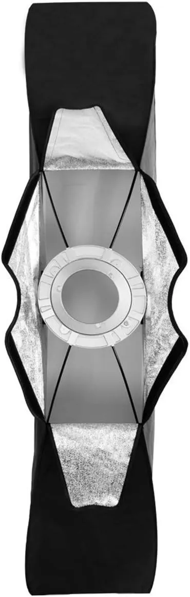 Godox 35cm x 160cm 14"x63" Strip Beehive Honeycomb Grid Softbox Bowens Mount for Godox Flash Light and Other Studio Flash Light