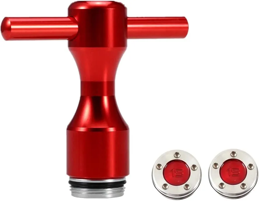 Golf Putter Weights 2pcs 5g/10g/15g/20g/25g/30g/35g/40g/45g with Red Wrench Kit Replace for Scotty Cameron Putters