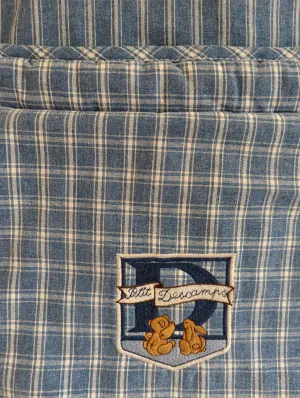 Gorgeous Dusky Blue French Sleeping Bag - Small