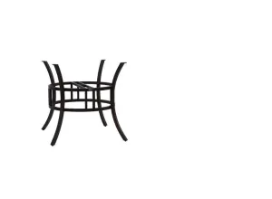 Hamilton Dining Table Base (for 54" Round Top w/UH) Aluminum w/Adjustable Legs
