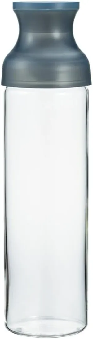 HARIO FIR-100-TGR Filter-In Bottle, Carafe, Practical Capacity, 33.8 fl oz (1,000 ml), Gray, Cold Brew Tea, Made in Japan