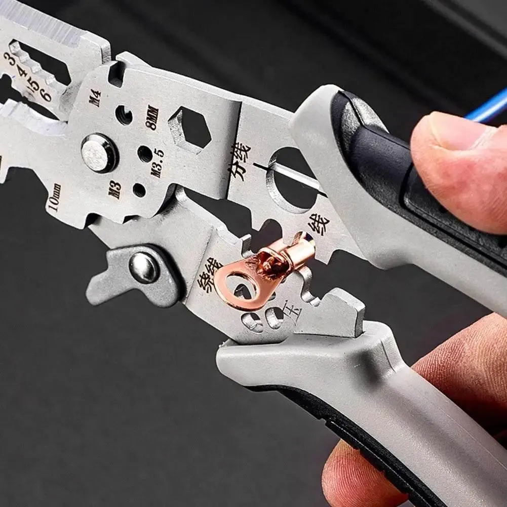 Heavy-Duty Wire Stripper - Industrial Multi-Purpose Cutter Tool